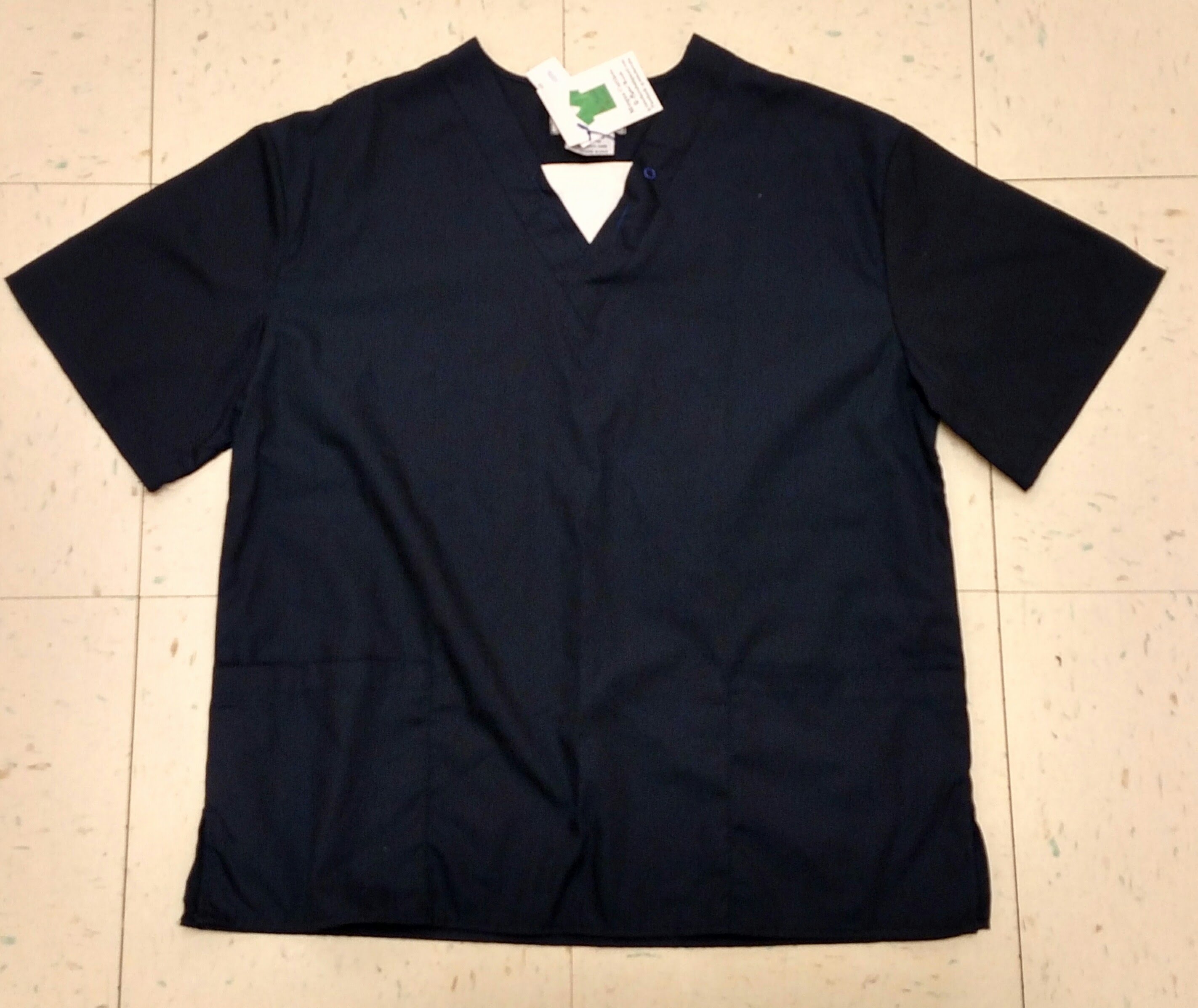 Dark Colored Scrub Top